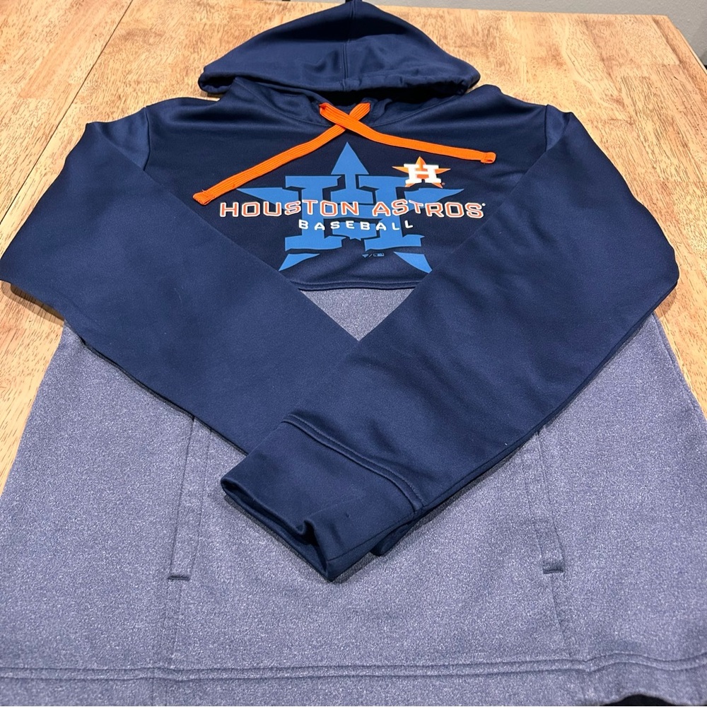 Houston Astros Fanatics Call the Shots Navy Men's‎ Pullover  Hoodie Size Small - Picture 4 of 9